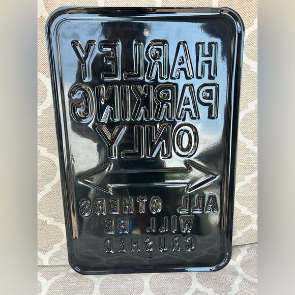 Harley Davidson Harley Parking Only Sign NEW - Picture 6 of 6